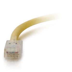C2G 0.5m Cat5e Non-Booted Unshielded (UTP) Network Patch Cable - Yellow