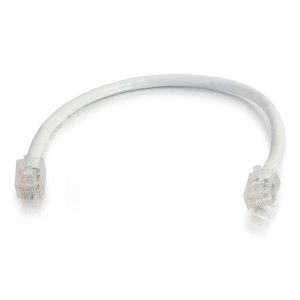 C2G 1m Cat5e Non-Booted Unshielded (UTP) Network Patch Cable - White