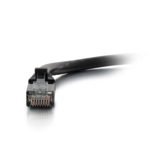 C2G 1m Cat5e Booted Unshielded (UTP) Network Patch Cable - Black