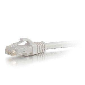 C2G 0.3m Cat6 Booted Unshielded (UTP) Network Patch Cable - White