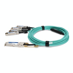 AddOn Networks 845424-B21-AO InfiniBand/fibre optic cable 15 m QSFP28 4x SFP28 AOC Aqua colour
