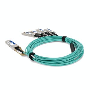 AddOn Networks 845424-B21-AO InfiniBand/fibre optic cable 15 m QSFP28 4x SFP28 AOC Aqua colour