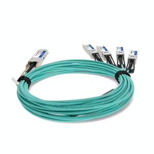 AddOn Networks 845424-B21-AO InfiniBand/fibre optic cable 15 m QSFP28 4x SFP28 AOC Aqua colour