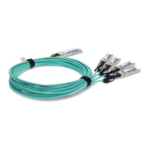 AddOn Networks 845424-B21-AO InfiniBand/fibre optic cable 15 m QSFP28 4x SFP28 AOC Aqua colour