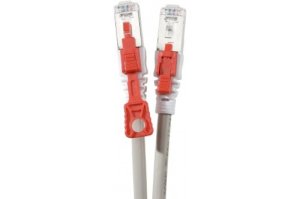5m Cat6 SSTP Patch Cable with Locking System, Grey