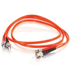 C2G 3m SC-SC 62.5/125 OM1 Duplex Multimode PVC Fibre Optic Cable (LSZH) - Orange