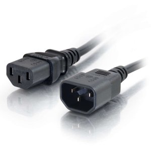C2G 3M 18 AWG COMPUTER POWER EXTENSION CORD (IEC320C13 TO IEC320C14)
