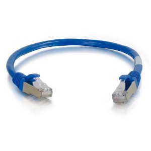 C2G 5m Cat6a Booted Shielded (STP) Network Patch Cable - Blue