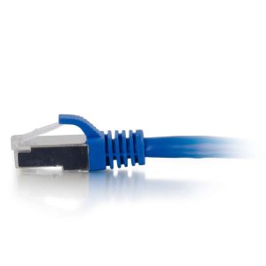 C2G 5m Cat6a Booted Shielded (STP) Network Patch Cable - Blue