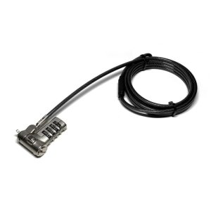 Port Designs 901235 cable lock Black