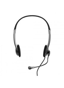 Port Designs 901603 headphones/headset Wired Head-band Office/Call center Black