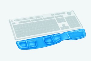 Fellowes 9183101 wrist rest Blue