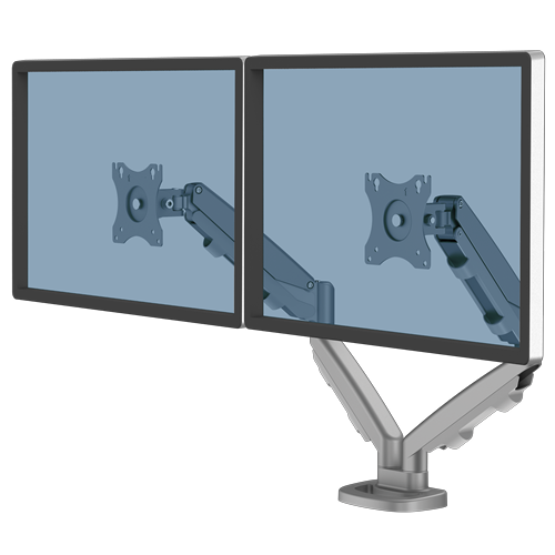 Fellowes Eppa 9683301 monitor mount / stand 101.6 cm (40") Desk Silver