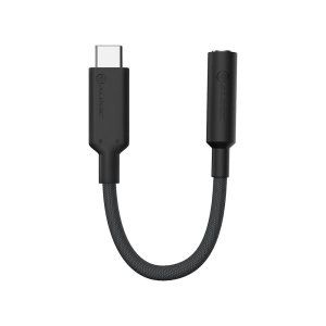 USB-C - 3.5mm, M/F, 0.1 m, Black
