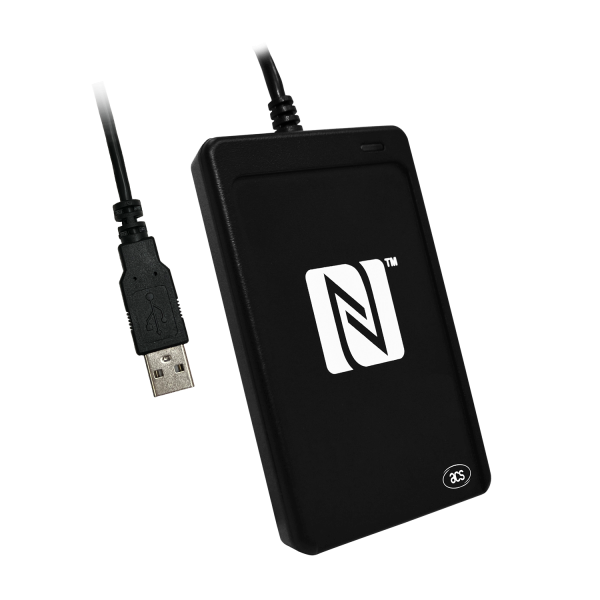 ACS ACR1252U smart card reader Indoor USB USB Type-A Black