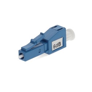 6dB fixed LC Male to LC Female OS1 SMF Simplex Fiber Attenuator