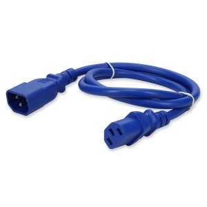AddOn Networks ADD-C132C1414AWG15A5FTBE power cable Blue 1.52 m IEC C13 IEC C14