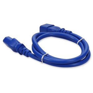 AddOn Networks ADD-C132C1414AWG15A7FTBE power cable Blue 2.13 m IEC C13 IEC C14