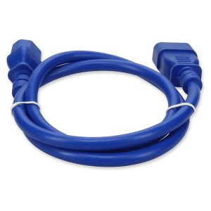 AddOn Networks ADD-C132C1414AWG15A7FTBE power cable Blue 2.13 m IEC C13 IEC C14