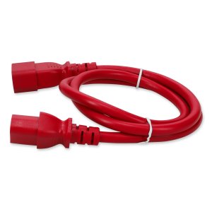 AddOn Networks ADD-C132C1414AWG7FTRD power cable Red 2.1 m IEC C13 IEC C14