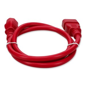 AddOn Networks ADD-C132C1414AWG7FTRD power cable Red 2.1 m IEC C13 IEC C14