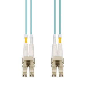 AddOn Networks ADD-LC-LC-10M5OM4A InfiniBand/fibre optic cable 10 m OFNR Aqua colour, Beige