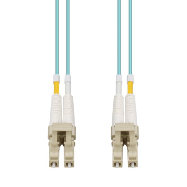 AddOn Networks ADD-LC-LC-15M5OM4LZ InfiniBand/fibre optic cable 15 m OFNG Aqua colour, Beige