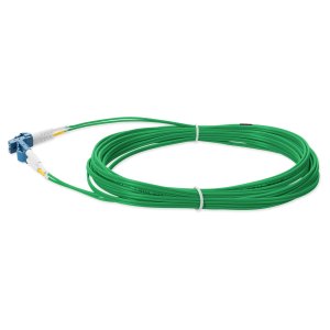 AddOn Networks ADD-LC-LC-2M9SMF-GN-TAA InfiniBand/fibre optic cable 2 m OFNR Green