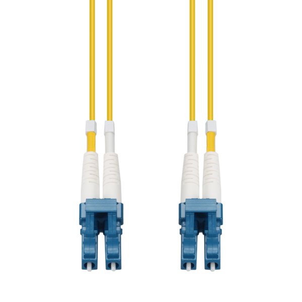 AddOn Networks ADD-LC-LC-30M9SMFA-7MM-TAA InfiniBand/fibre optic cable 30 m OFNR Blue, Yellow