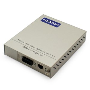 AddOn Networks ADD-MCC1MMM2K-SK network media converter 100 Mbit/s 1310 nm White