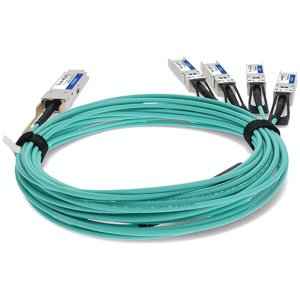 AddOn Networks ADD-Q28JUS28CI-O7M InfiniBand/fibre optic cable 7 m QSFP28 4xSFP28 Aqua colour