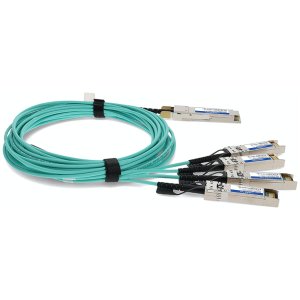 AddOn Networks ADD-Q28JUS28CI-O7M InfiniBand/fibre optic cable 7 m QSFP28 4xSFP28 Aqua colour