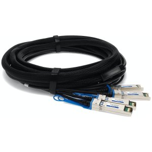 AddOn Networks ADD-QMXSIN-PDAC2M InfiniBand/fibre optic cable 2 m QSFP+ 4xSFP+ Black
