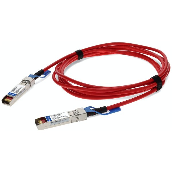 AddOn Networks ADD-S28CIS28NT-P3M-RD InfiniBand/fibre optic cable 3 m SFP28 Red