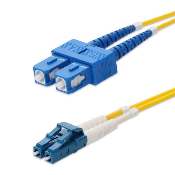 AddOn Networks ADD-SC-LC-37M9SMFP InfiniBand/fibre optic cable 37 m OFNP Yellow