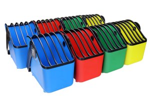 LocknCharge LNC7055 portable device management cart/cabinet Portable device management bag Blue, Green, Red, Yellow
