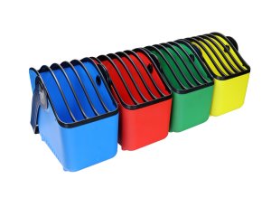LocknCharge LNC7056 portable device management cart/cabinet Portable device management bag Blue, Green, Red, Yellow
