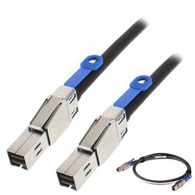 SFF-8644 External Mini-SAS HD Male to Male Black Storage Cable