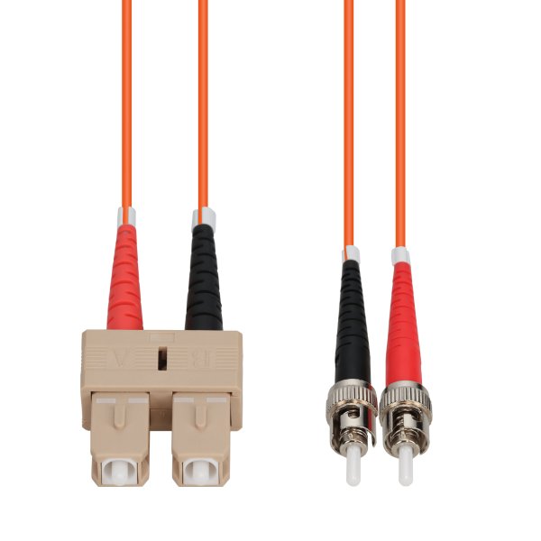 AddOn Networks ADD-ST-SC-3M6MMF-50PK-TAA InfiniBand/fibre optic cable 3 m 2x SC 2x ST MMF Orange