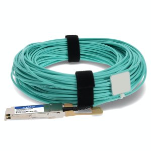 AddOn Networks AOC-Q-Q-100G-35M-AO InfiniBand/fibre optic cable QSFP28 Aqua colour