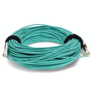 AddOn Networks AOC-Q-Q-100G-35M-AO InfiniBand/fibre optic cable QSFP28 Aqua colour