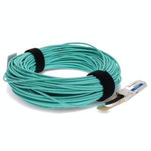 AddOn Networks AOC-Q-Q-100G-35M-AO InfiniBand/fibre optic cable QSFP28 Aqua colour