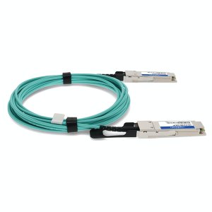 AddOn Networks AOC-Q-Q-40G-11M-AO InfiniBand/fibre optic cable QSFP+ Aqua colour