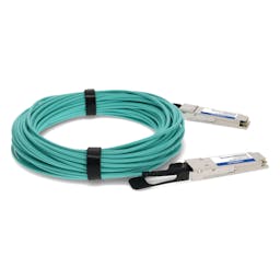 AddOn Networks AOC-Q-Q-40G-25M-AO InfiniBand/fibre optic cable QSFP+ Aqua colour, Silver