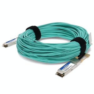 AddOn Networks AOC-QSFP28-100G-20M-AO InfiniBand/fibre optic cable Aqua colour