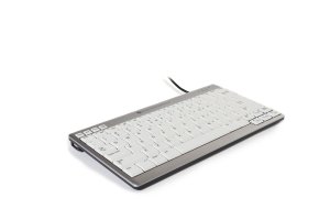 BakkerElkhuizen UltraBoard 950 keyboard USB AZERTY French Light grey, White