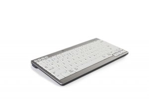 BakkerElkhuizen UltraBoard 950 Wireless keyboard Bluetooth QWERTZ German Light grey, White