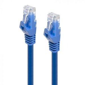 Blue CAT6 LSZH network Cable -Wired as 568B, Comply with EU Specification 0.3 m