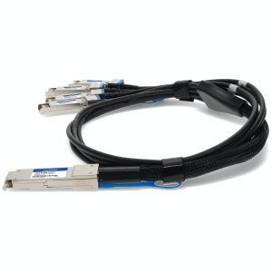 AddOn Networks CAB-Q-4S-100G-1-5M-AO InfiniBand/fibre optic cable 1.5 m QSFP28 4x SFP28 Black