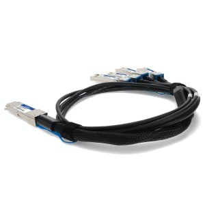 AddOn Networks CAB-Q-4S-100G-1-5M-AO InfiniBand/fibre optic cable 1.5 m QSFP28 4x SFP28 Black